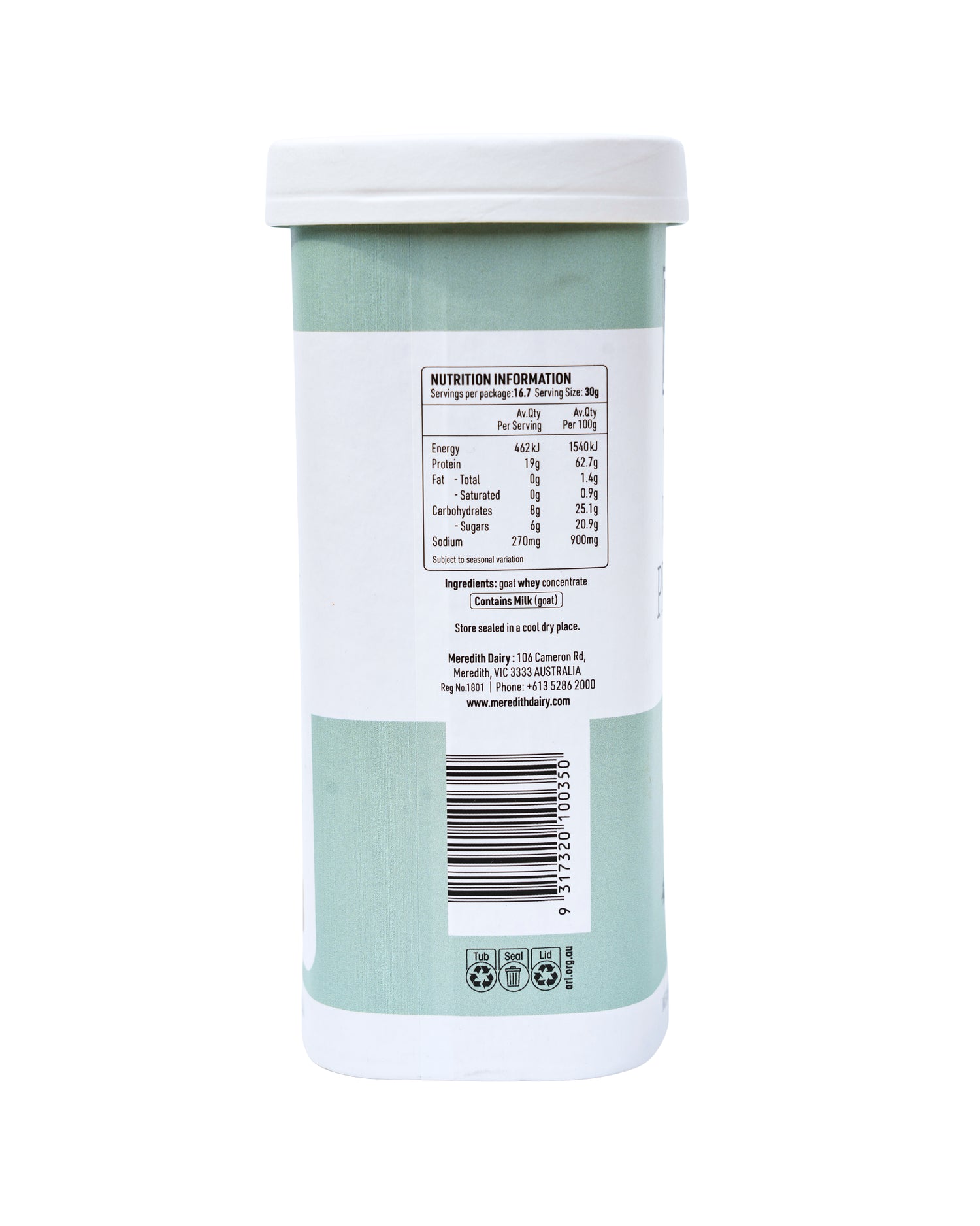 500g Whey Protein Concentrate